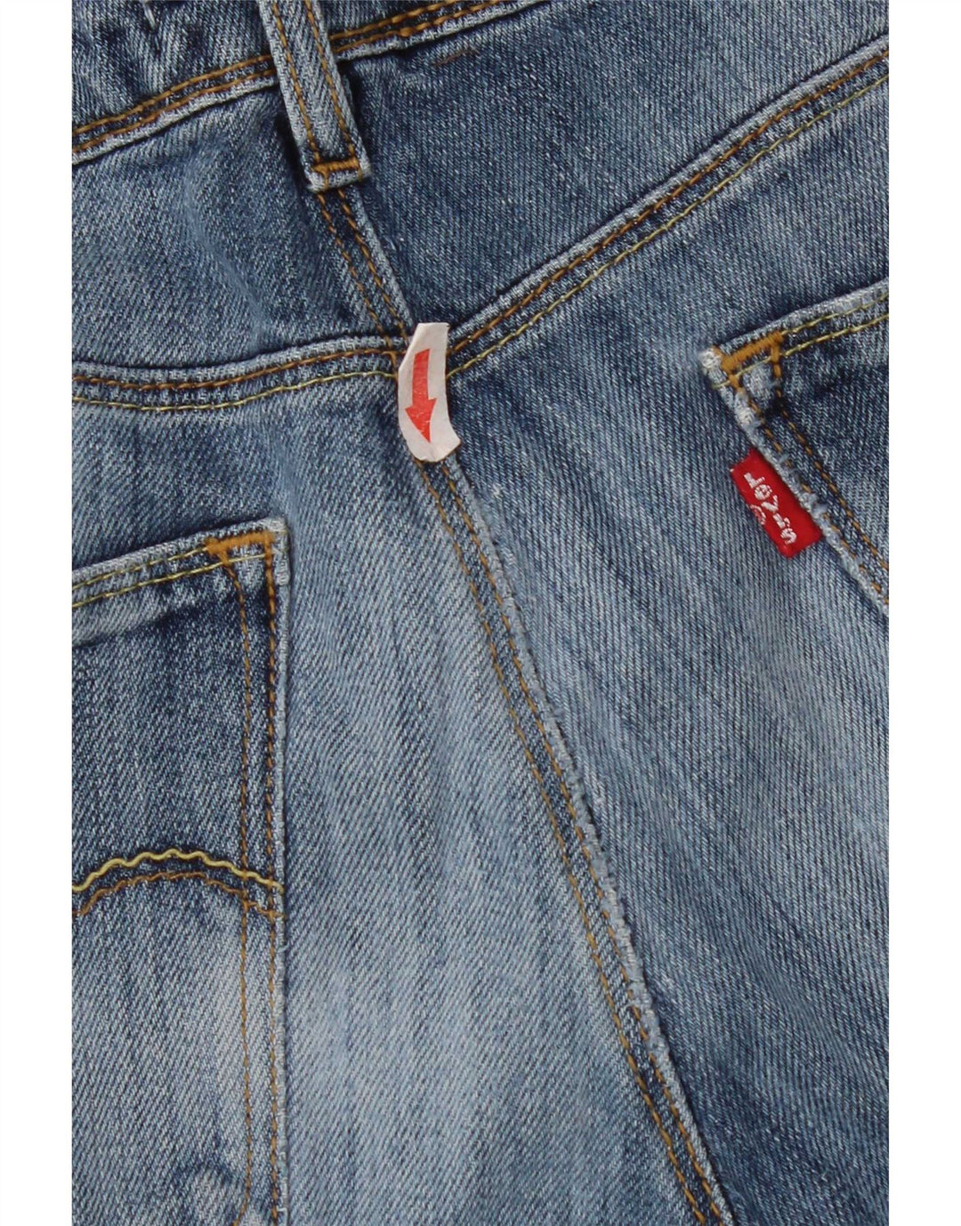 Levi's Jean Bootcut Femme W32 L32 Bleu Coton