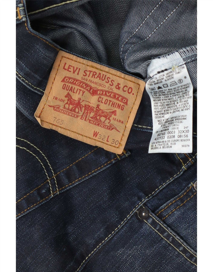 Levi's Jean 765 Flared W32 L30 Homme Bleu Marine Coton