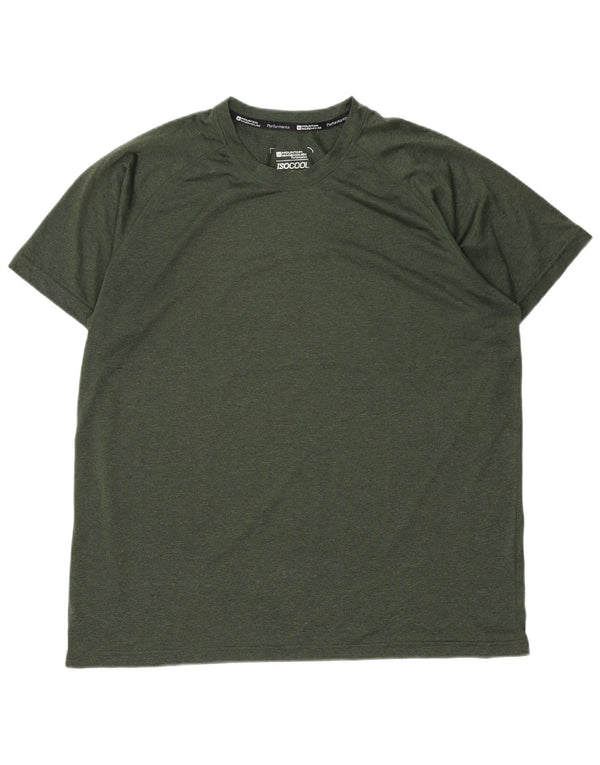 Mountain Warehouse T-Shirt IsoCool Homme Vert XL