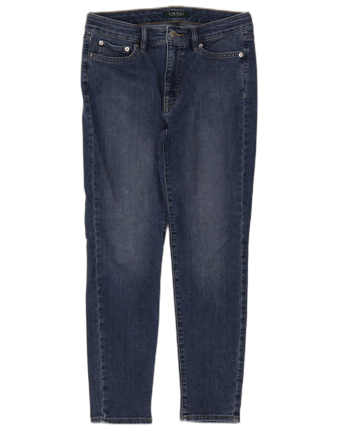 Ralph Lauren Jean slim pour femme US 6 Medium W30 L26 Bleu Coton