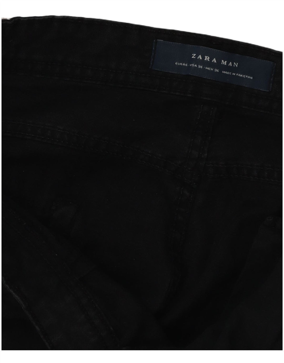 Zara Jean Slim Homme EU 46 XL W36 L31 Noir