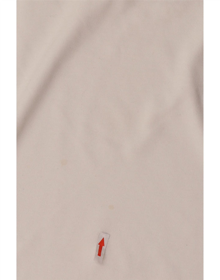 Nike T-Shirt Homme Blanc Moyen Coton