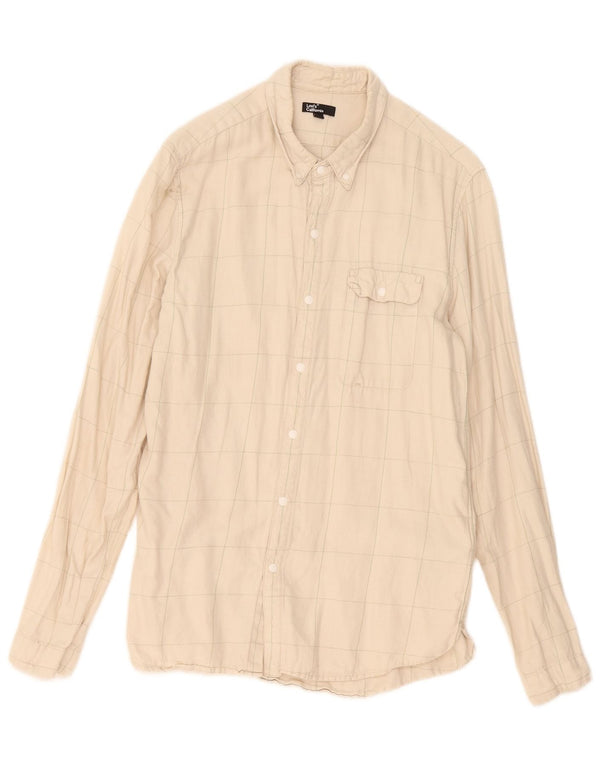 Levi's Chemise Homme Beige Moyen Carreaux Coton