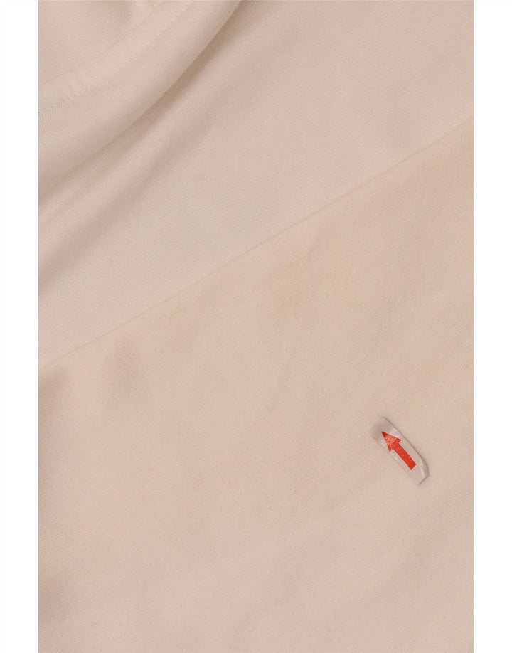 NIKE Pull à capuche graphique pour homme en coton blanc moyen