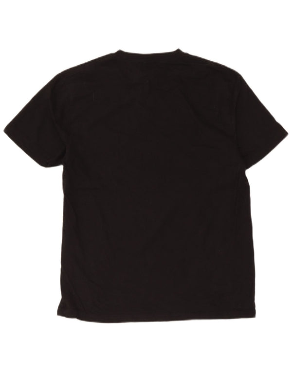 Diesel T-Shirt Graphique Homme Noir Moyen