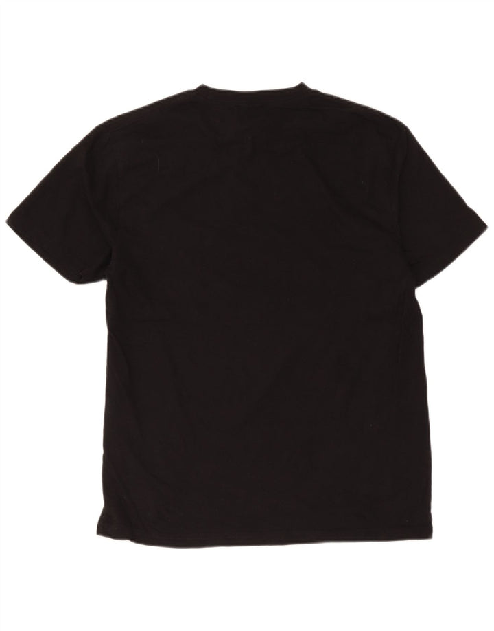 Diesel T-Shirt Graphique Homme Noir Moyen