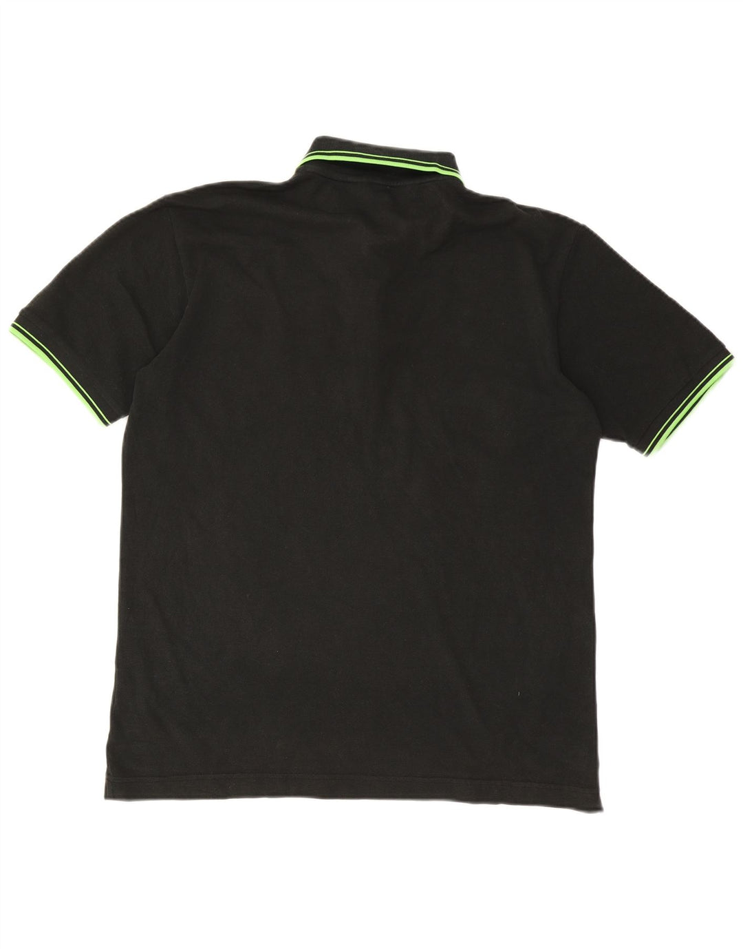 KAPPA Polo Homme Grand Noir Coton
