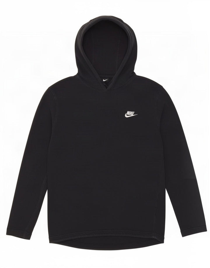 Nike Haut à capuche à manches longues en coton noir moyen pour homme