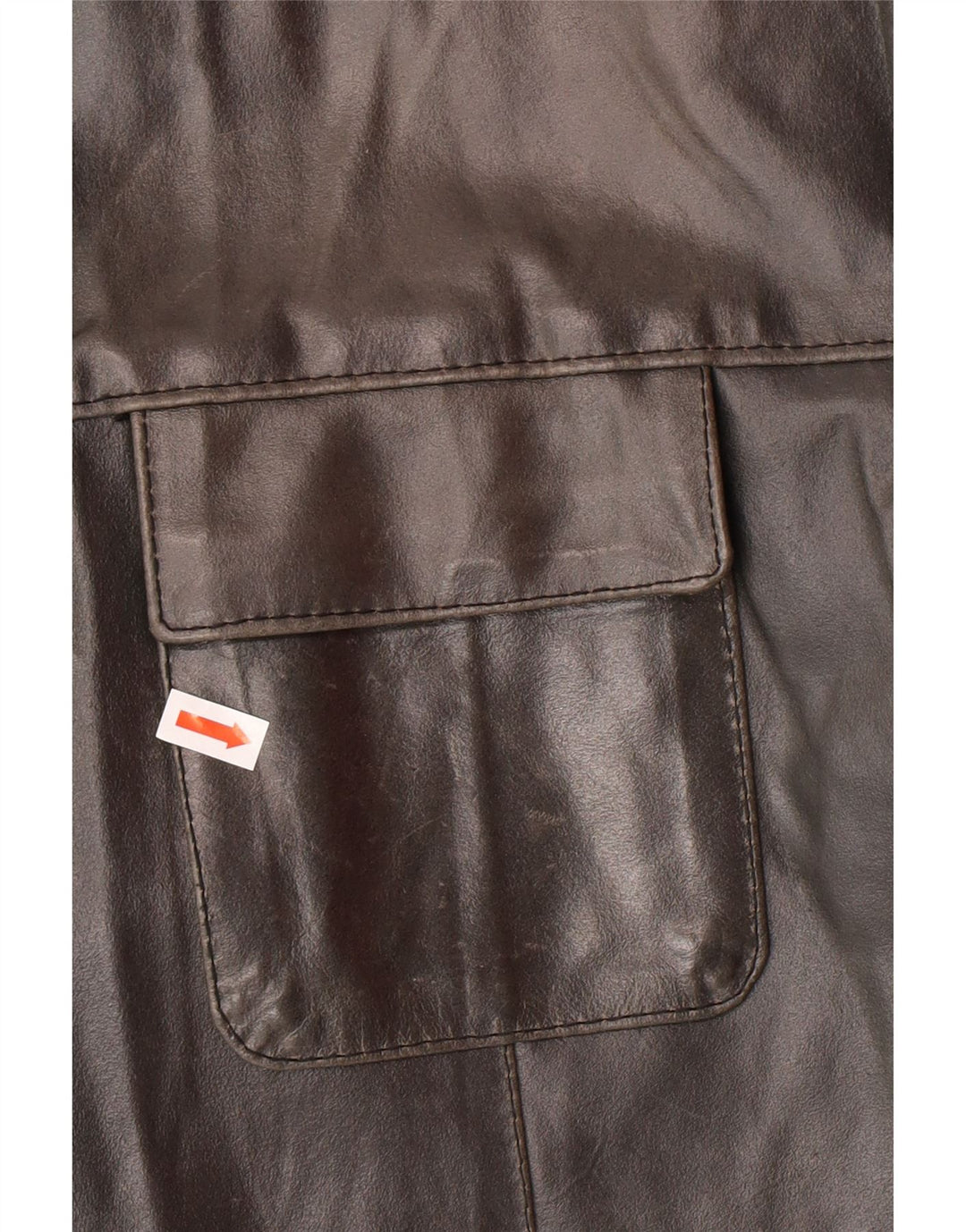 SORBINO Veste en cuir pour homme UK 42 XL Gris