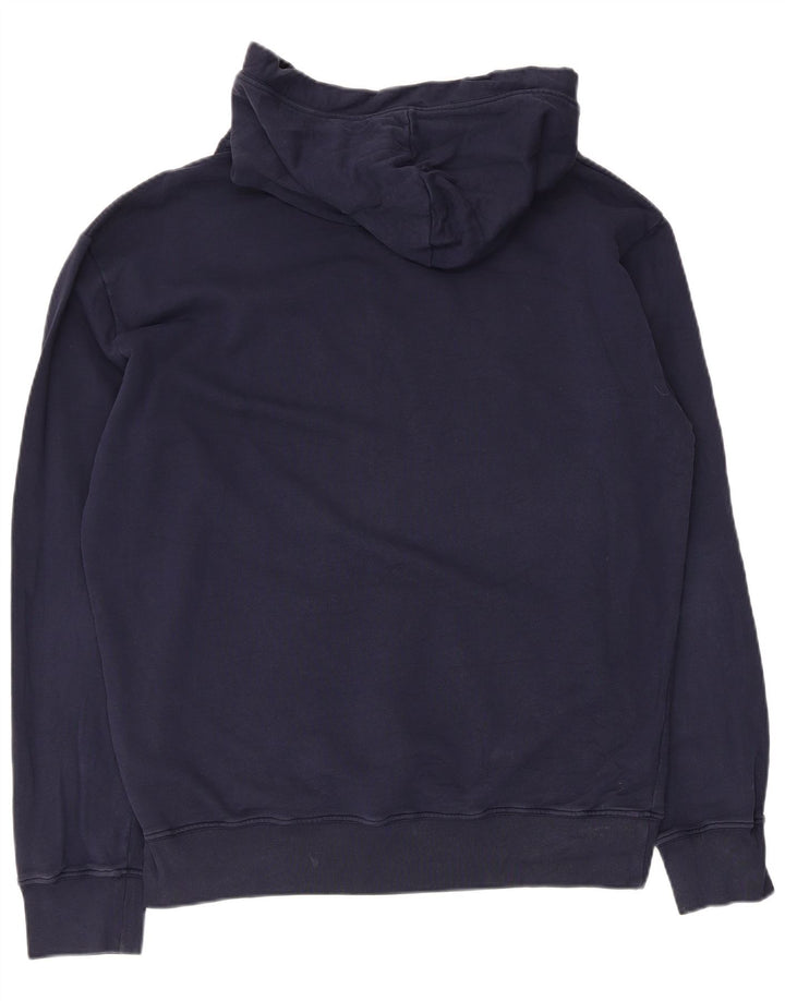 Converse Pull à capuche graphique pour homme en coton bleu marine Taille L