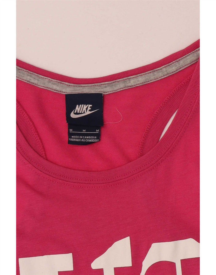 Nike Débardeur graphique pour femme UK 14 Rose moyen