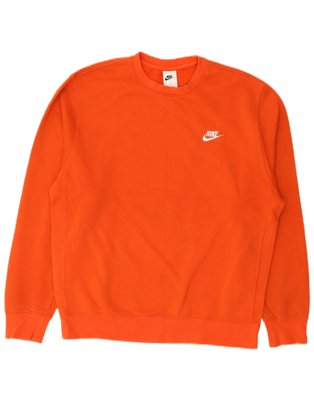 Nike Sweat-shirt en coton orange moyen pour homme