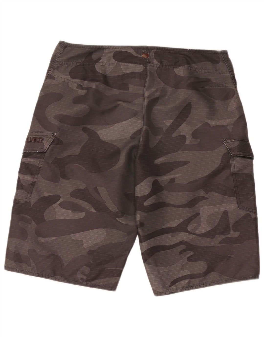 Quiksilver Short de Bain Homme Gris Moyen Camouflage Polyester