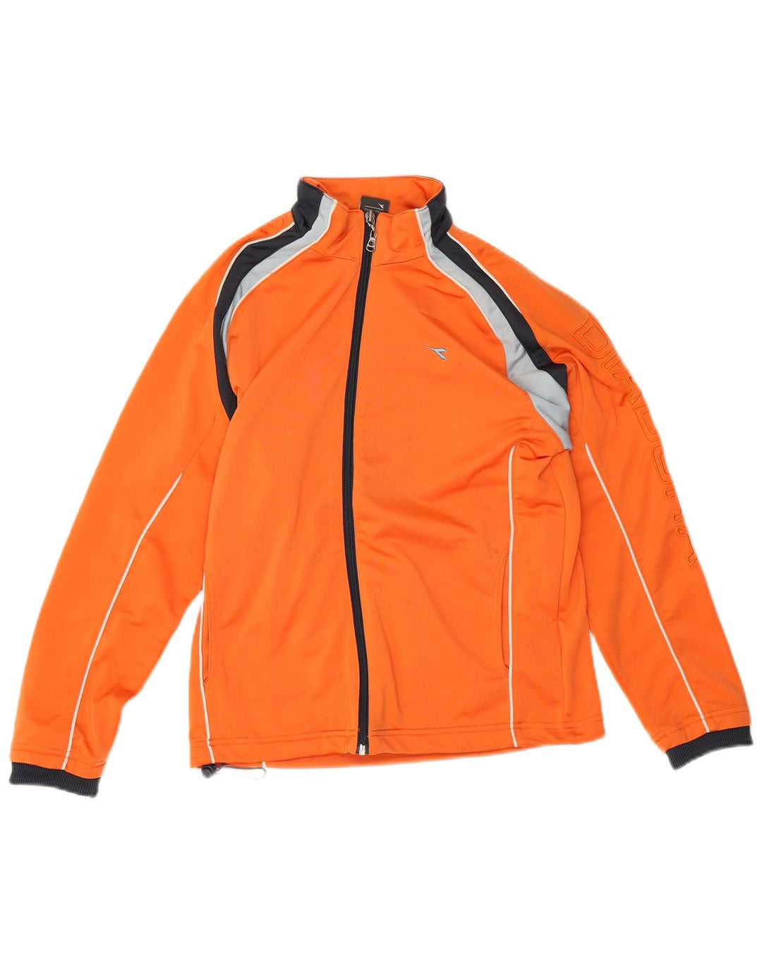 Diadora Veste de survêtement pour garçon 12-13 ans Orange Colourblock Polyester