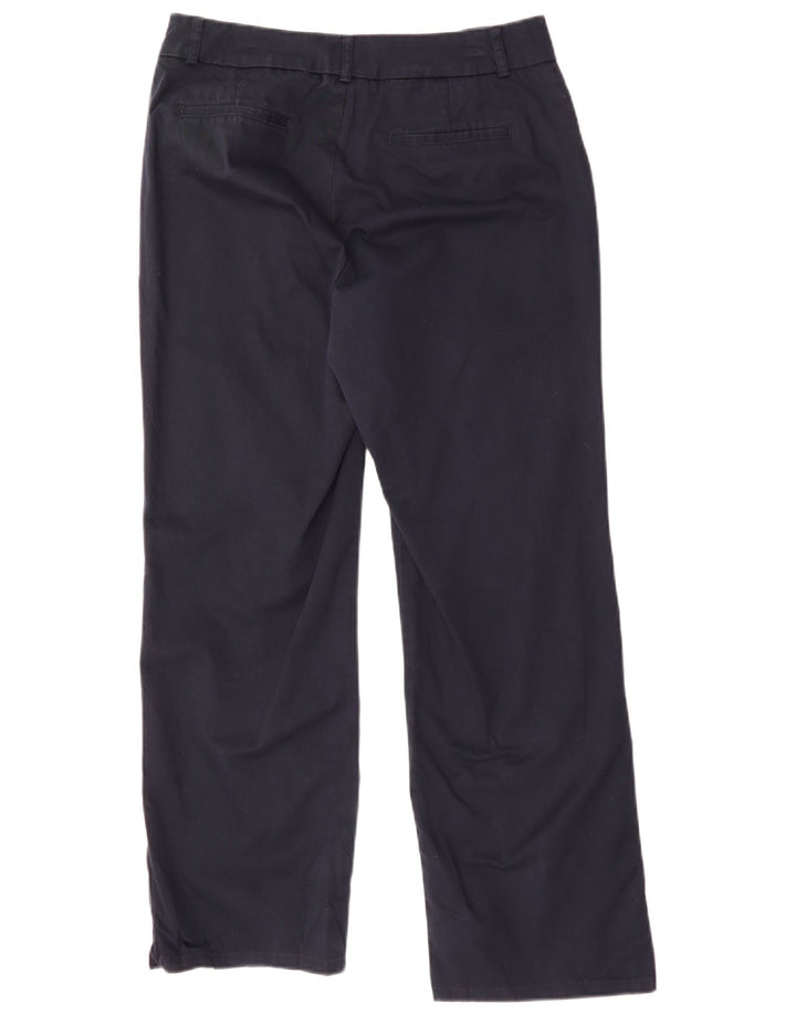 Dockers Pantalon décontracté pour femme US 6 Medium W30 L28 Bleu marine Coton