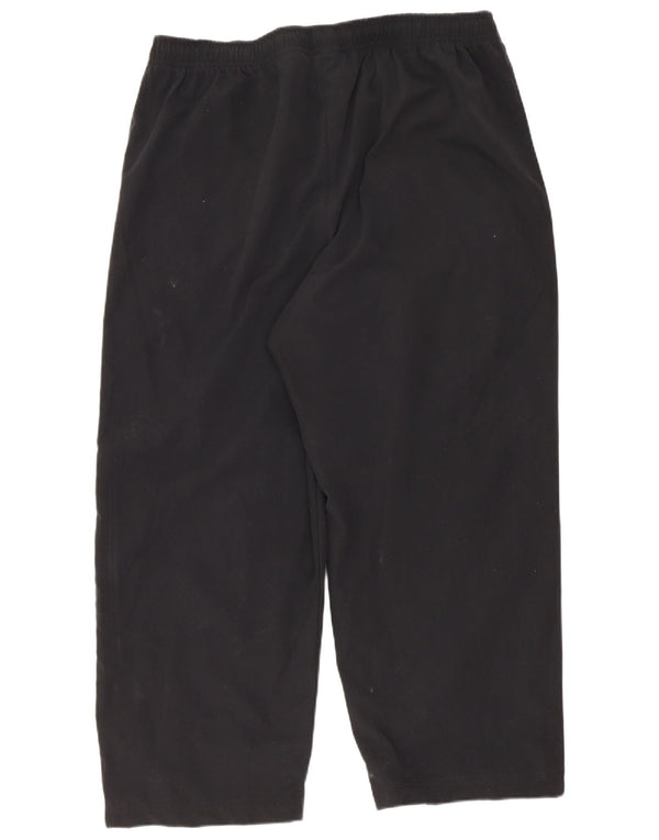 Nike Pantalon de survêtement Capri pour femme US 12/14 Large Noir Colourblock
