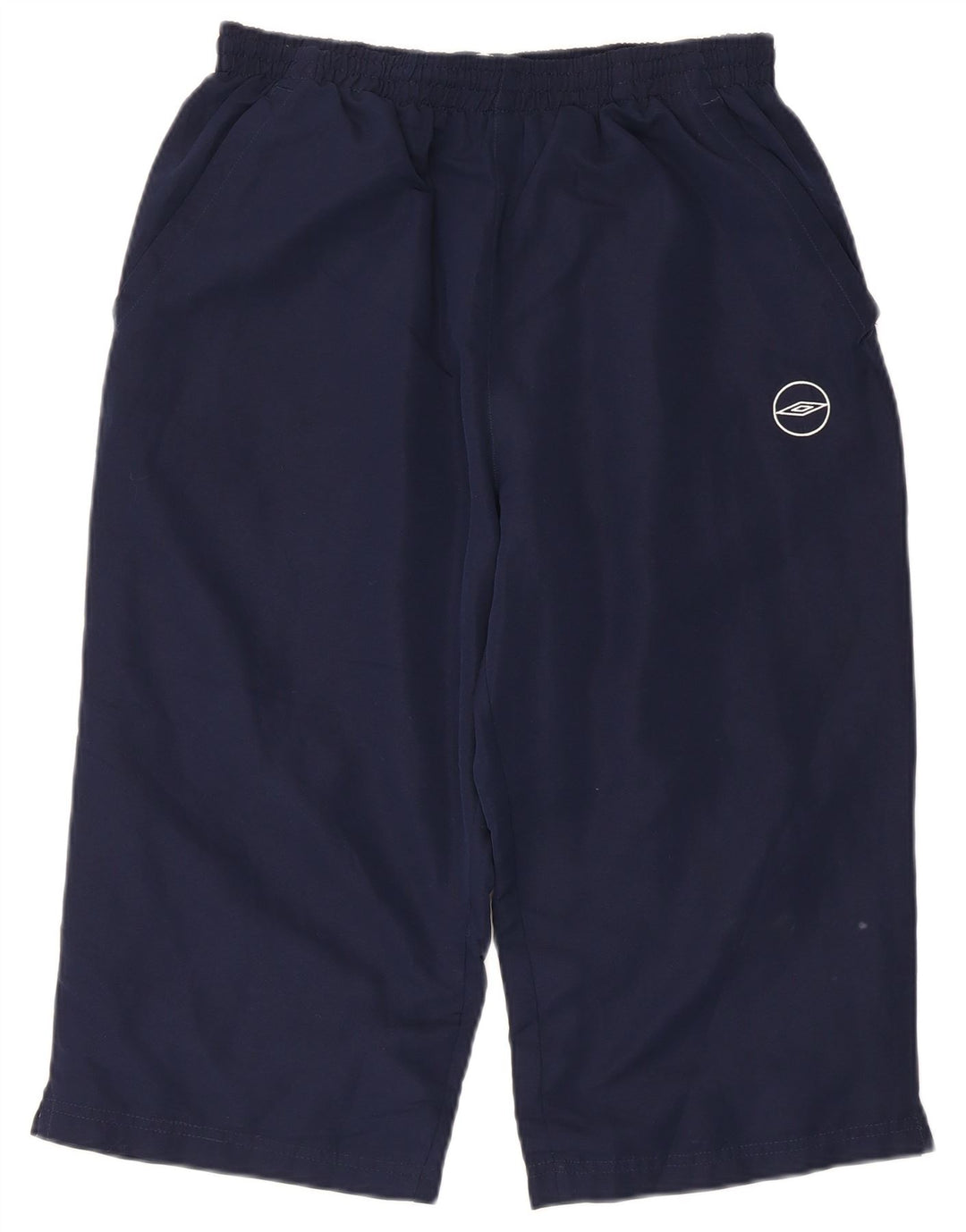 Umbro Short de sport pour femme UK 12 Bleu marine moyen Polyester