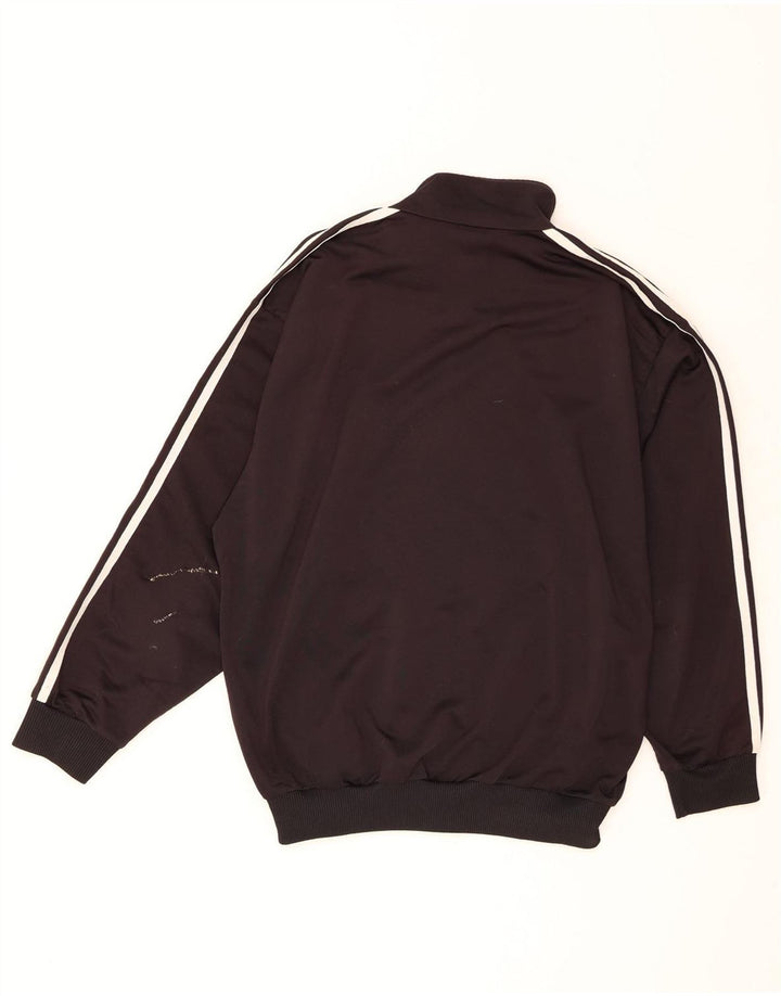 Adidas Veste de survêtement pour homme UK 34/36 Petit Noir Polyester