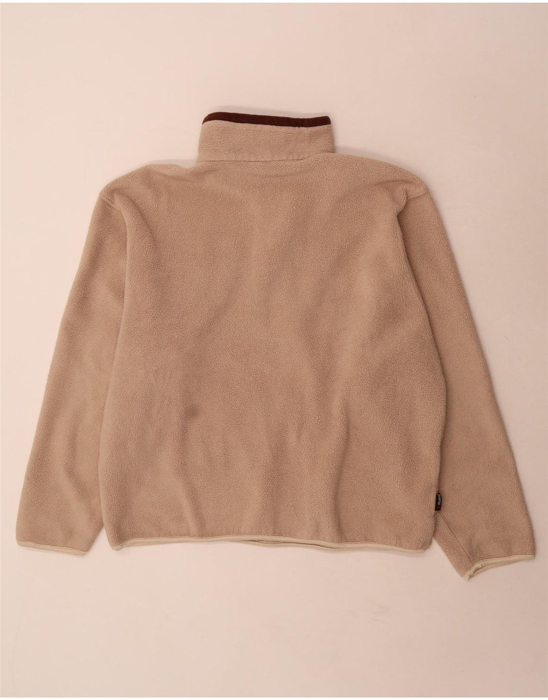 Lowe Alpine Pull polaire à col zippé pour homme XL Beige Polyester