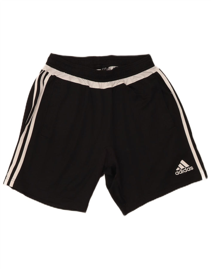 Adidas Short de sport pour homme en polyester noir moyen