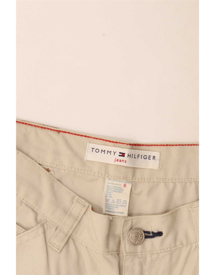 Tommy Hilfiger Pantalon cargo court pour femme US 6 Medium W28 L24 Blanc