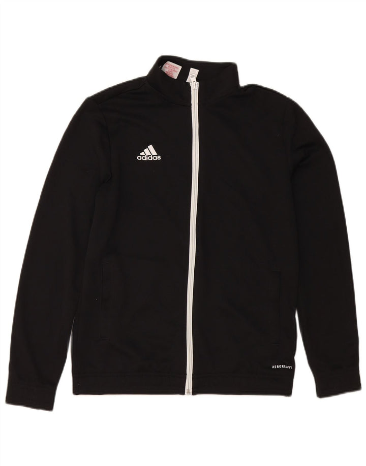 Veste de survêtement Adidas Garçon Aeroready 13-14 ans Noir Polyester