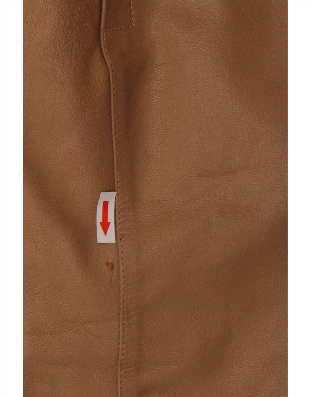 veste en cuir homme vintage petit marron