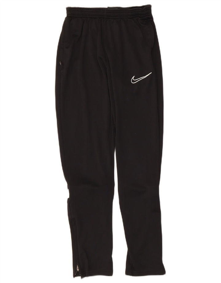 Nike Pantalon de survêtement pour garçon 12-13 ans Large Noir Colourblock Polyester