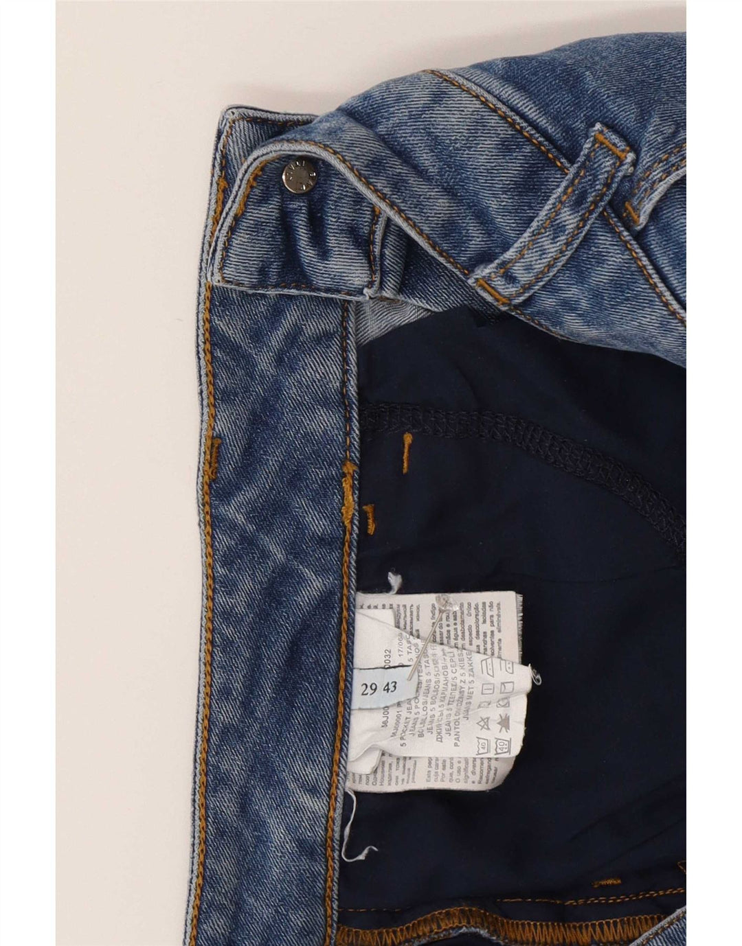 Trussardi Femme Jean Slim W29 L32 Bleu