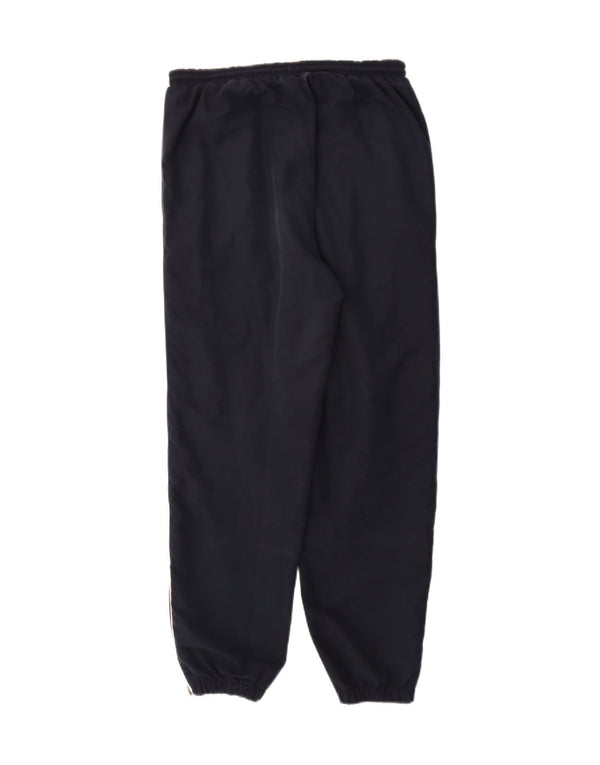 Reebok Pantalon De Survêtement Joggers UK 12 Femme Bleu Marine Moyen Polyester