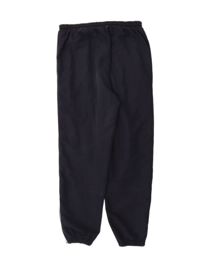 Reebok Pantalon De Survêtement Joggers UK 12 Femme Bleu Marine Moyen Polyester