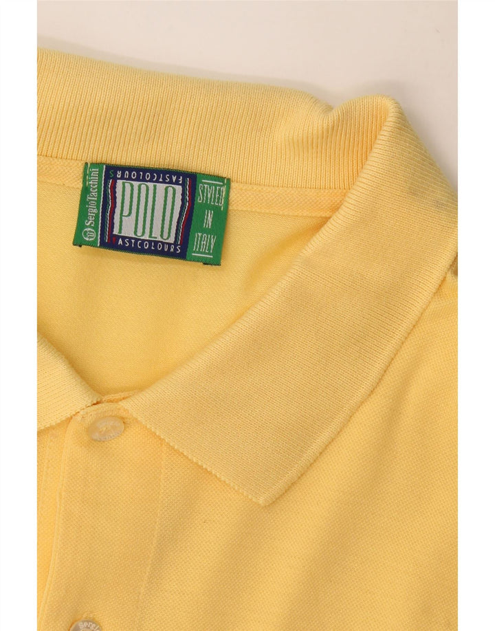 SERGIO TACCHINI Polo Homme Jaune Moyen