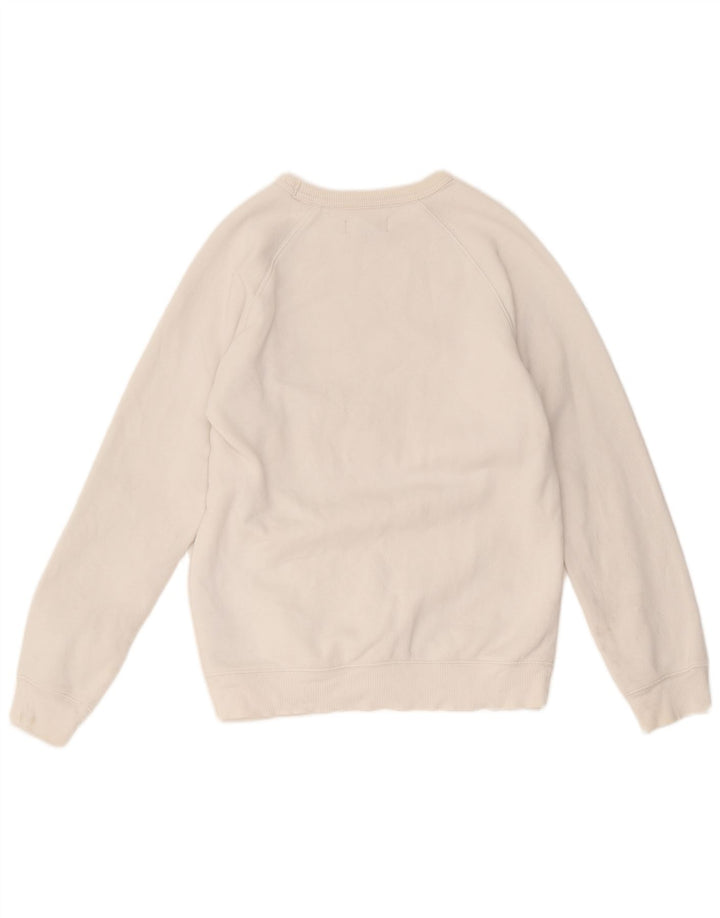 Adidas Sweat-shirt graphique pour homme Petit coton blanc