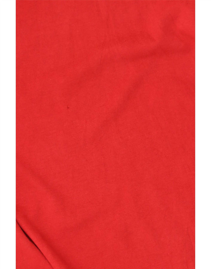 Wrangler T-Shirt Homme Rouge Moyen Coton