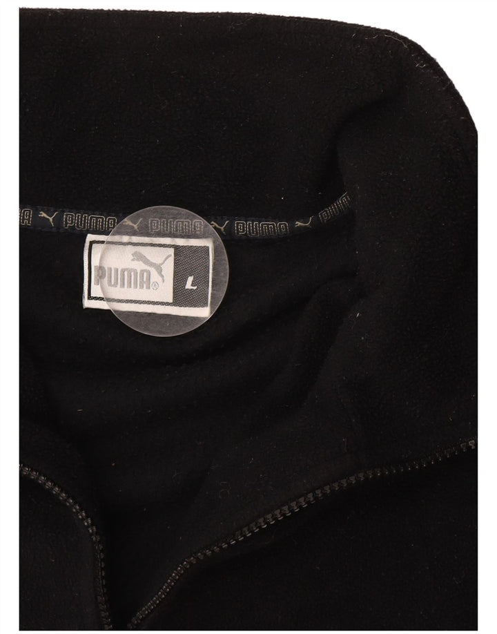 Puma Veste polaire pour homme UK 40 Large Noir