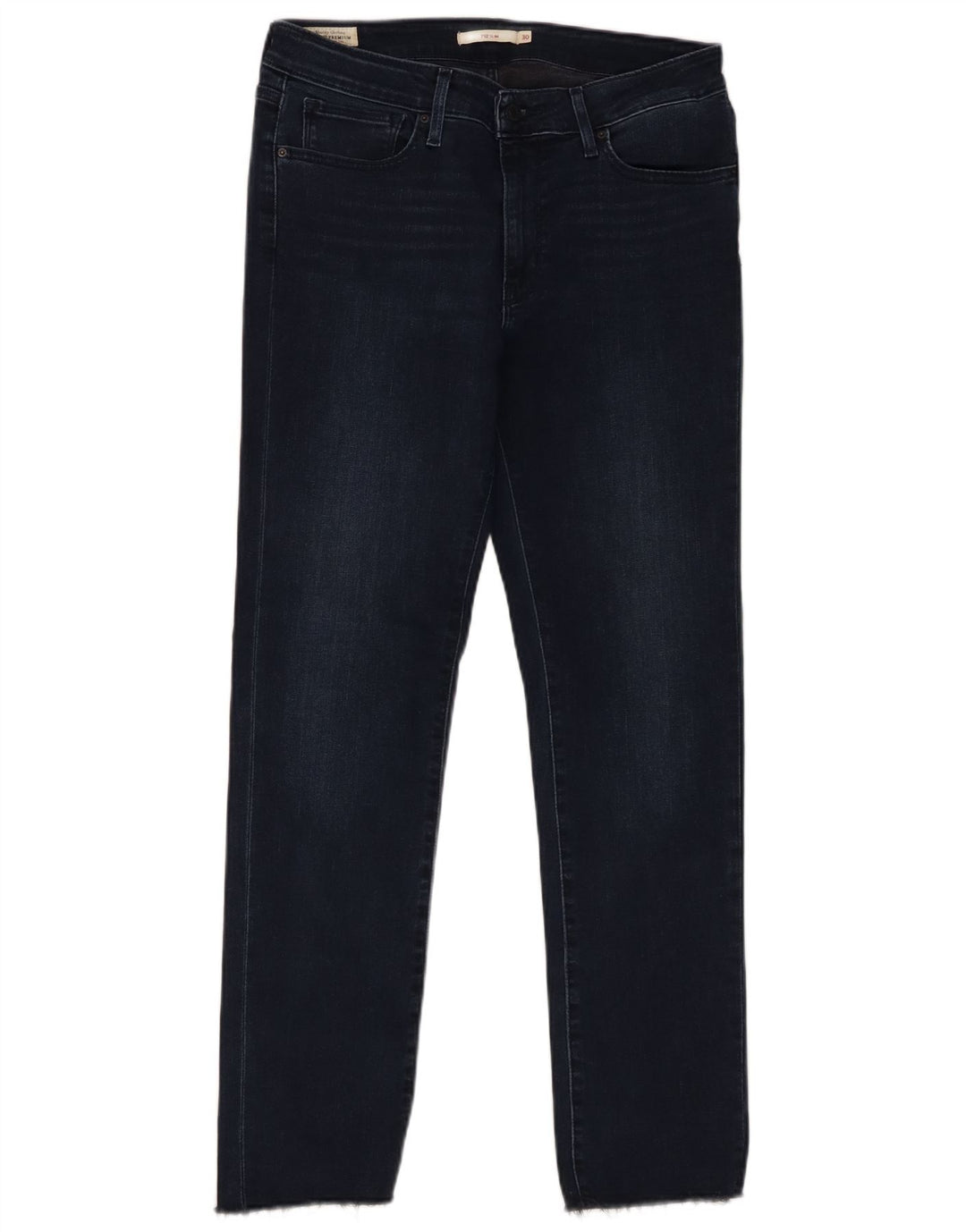 Levi's Jean Slim 712 Femme W30 L29 Bleu Marine Coton