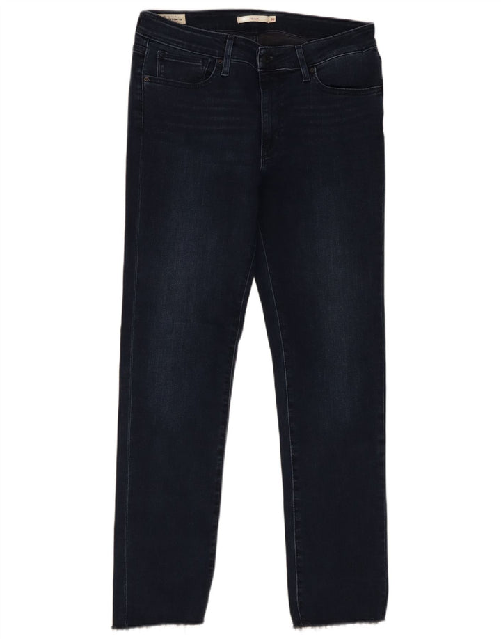 Levi's Jean Slim 712 Femme W30 L29 Bleu Marine Coton