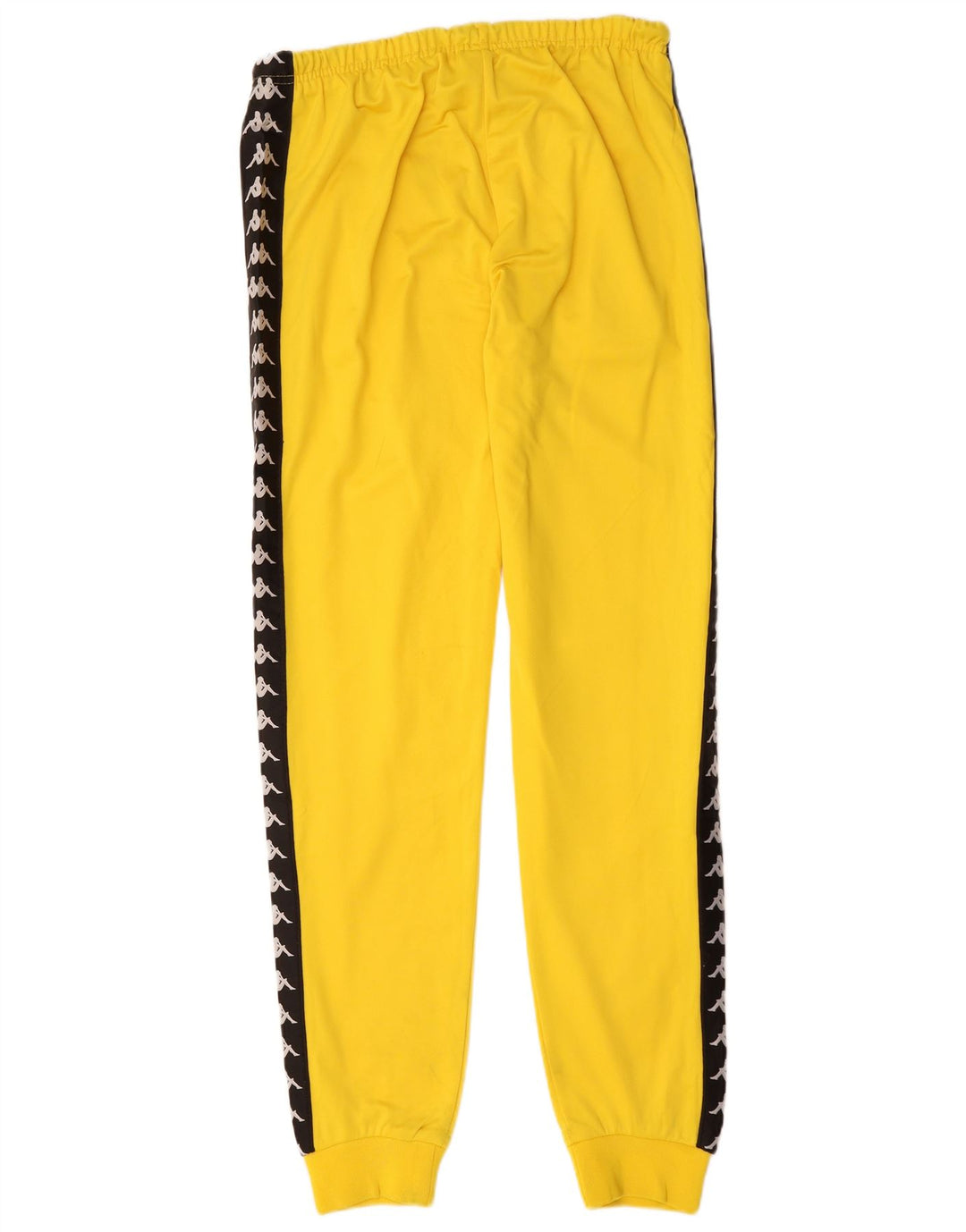KAPPA Pantalon de survêtement graphique pour homme XL Jaune Colorblock