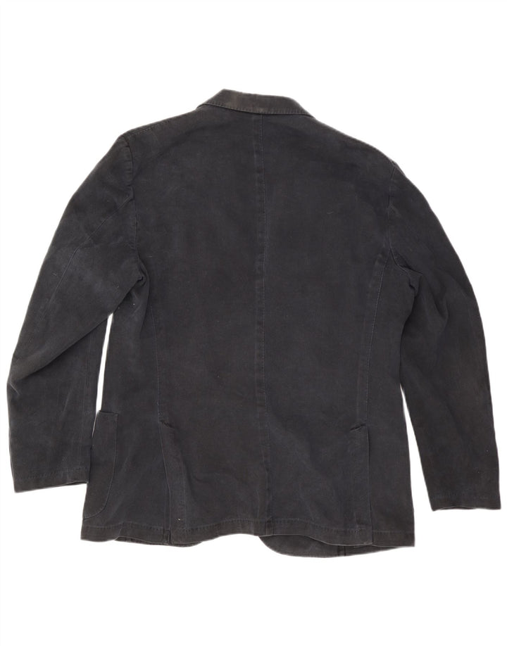 Polo Ralph Lauren Veste blazer à 3 boutons pour homme IT 54 XL en coton noir