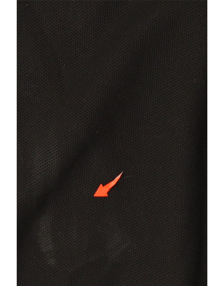 Asics Veste de survêtement graphique pour hommes, grand, noir, colour block