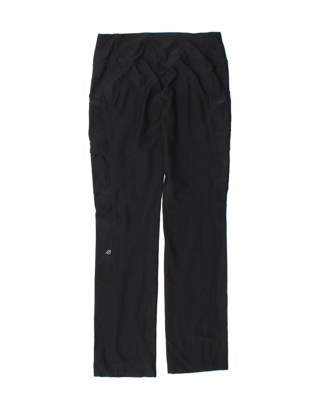 EDDIE BAUER Womens Cargo Tracksuit Trousers UK 14 Medium  Black Polyester Vintage Eddie Bauer and Second-Hand Eddie Bauer from Messina Hembry 