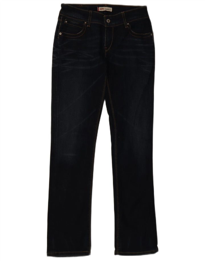 Levi's Jean Droit 470 Femme W30 L33 Bleu Marine