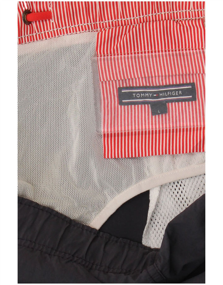 Tommy Hilfiger Short de bain pour homme Bleu marine Taille L