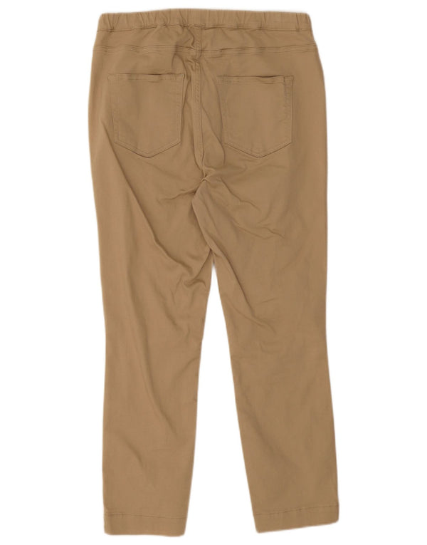 Pantalon court Jegging White Stuff pour femme UK 14 Medium W30 L25 Beige