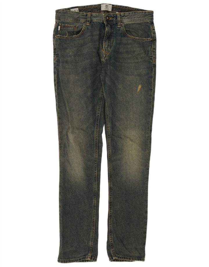 Timberland Jean Slim Homme W32 L32 Bleu Coton