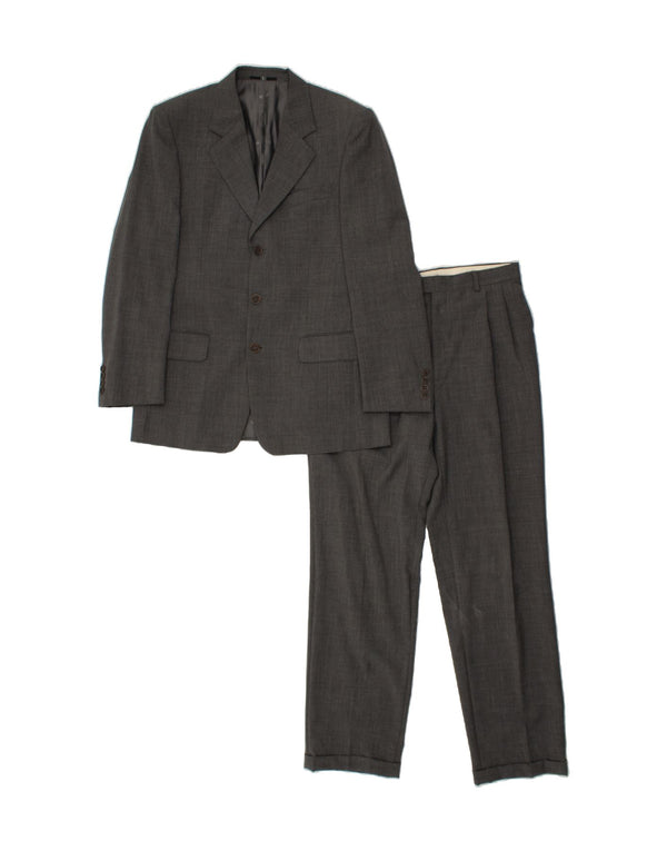 VALENTINO Ensemble 2 pièces 3 boutons pour homme IT 48 Medium W38 L32 Gris laine vierge