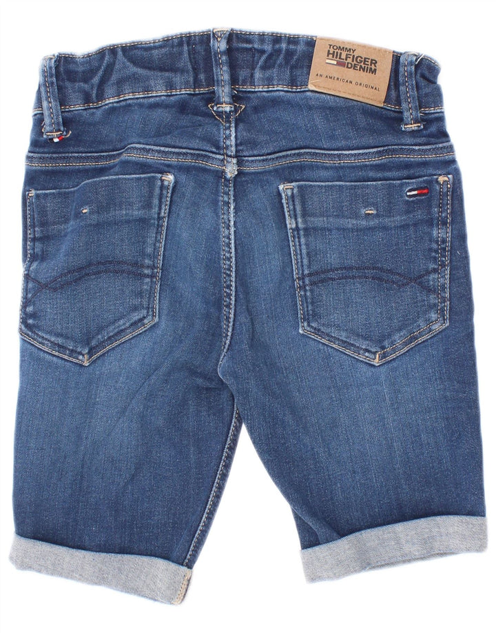 Tommy Hilfiger Short en jean garçon 4-5 ans W20 Bleu