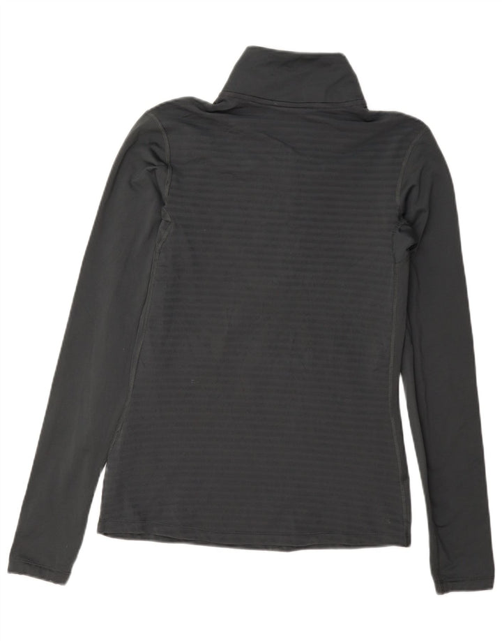 Nike Femme Clemson Tigers Pull Survêtement Top UK 12 Gris Moyen Rayé