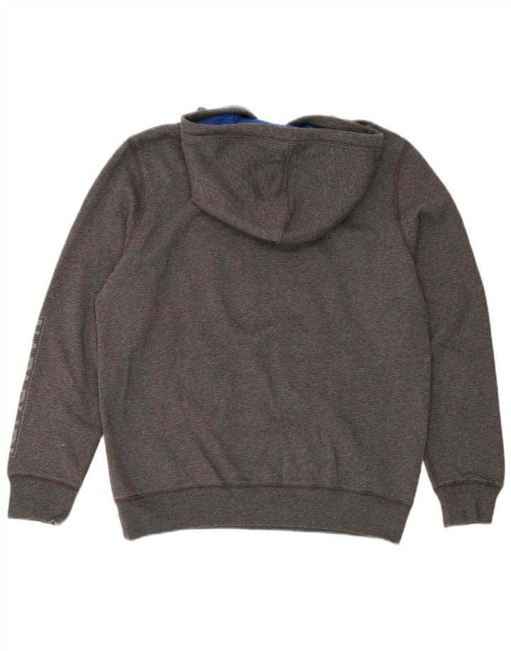 Napapijri Pull à Capuche Graphique Homme Gris Moyen