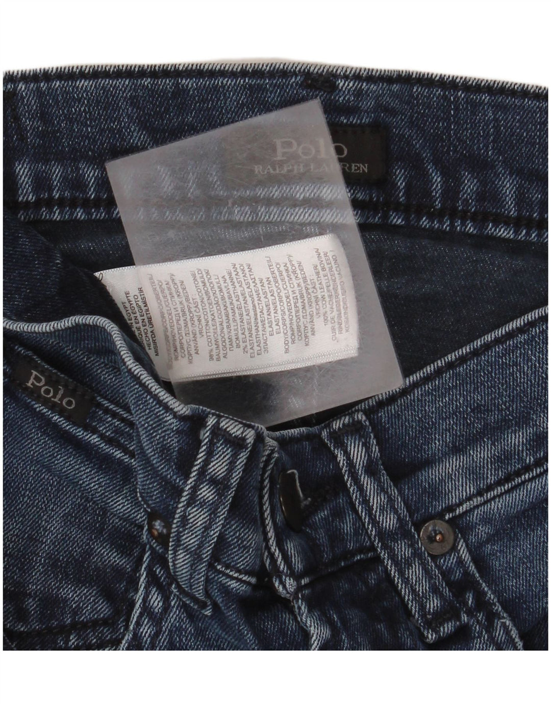 Ralph Lauren Jean Slim Homme W30 L30 Bleu Coton